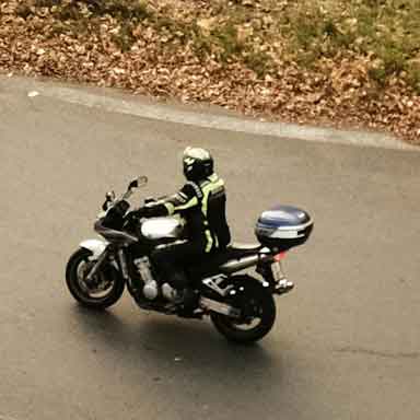 Motorradfahrer